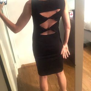 Zara dress with open back